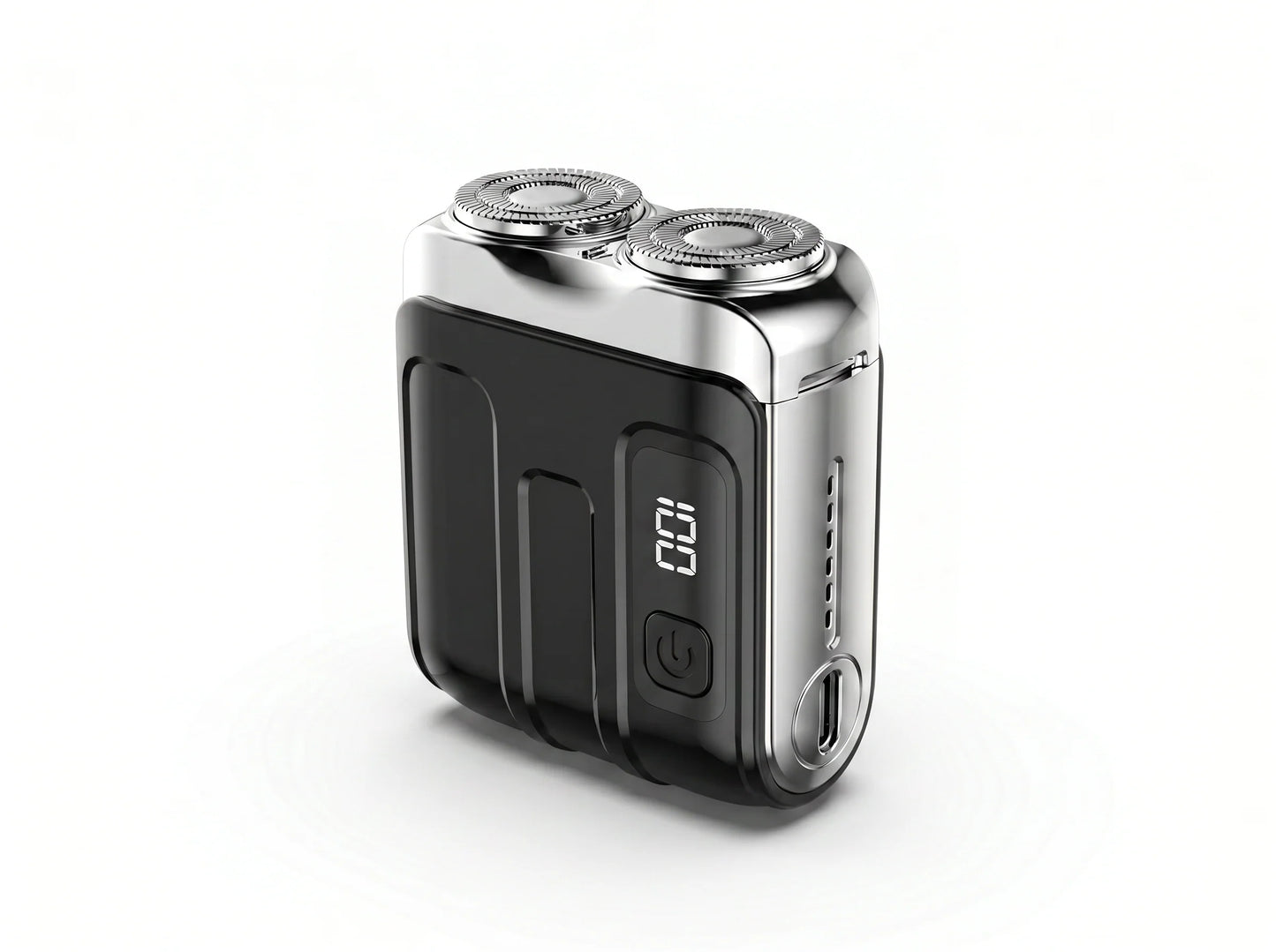 THE AERO – Bærbar Elektrisk Mini-Barbermaskine