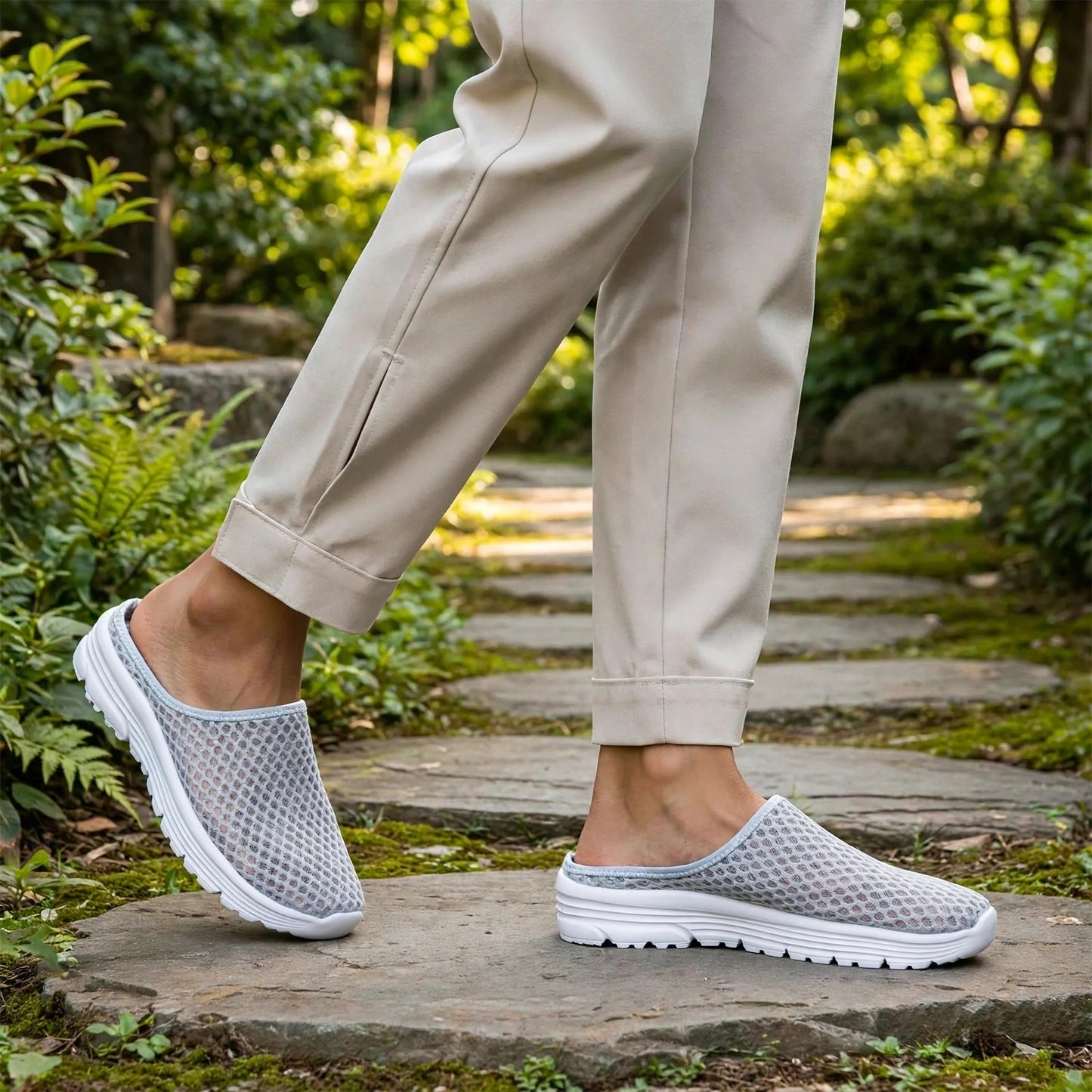 THE AÉRIS | Unisex Slip-on Sko i Åndbart Mesh