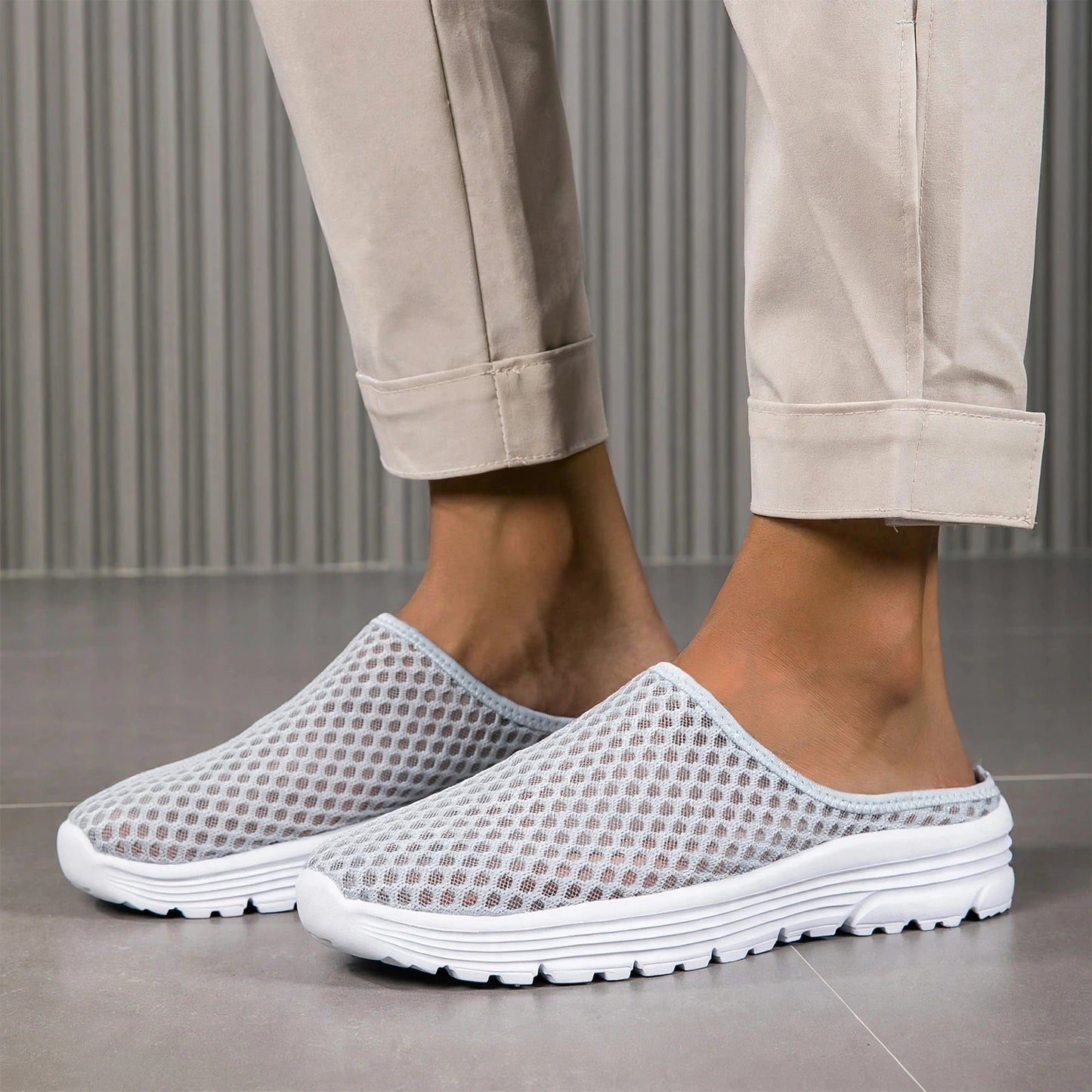 THE AÉRIS | Unisex Slip-on Sko i Åndbart Mesh