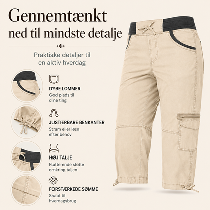 THE LIVIA | Flatterende cargo-capribukser med høj talje