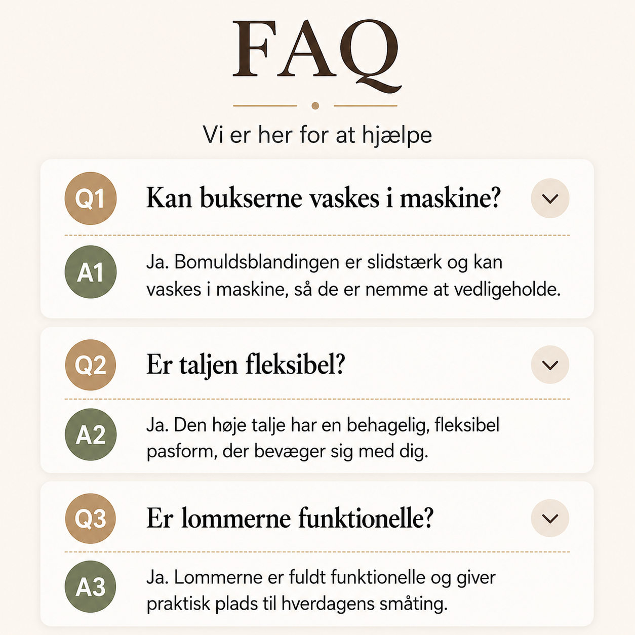 THE LIVIA | Flatterende cargo-capribukser med høj talje