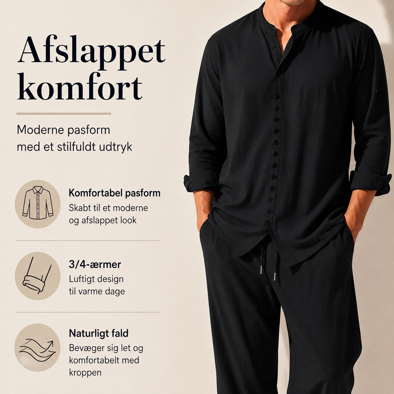 THE MONTÈRO | Premium 2-delt sæt