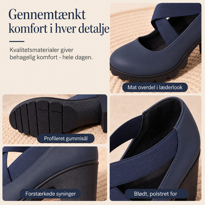 THE INGRID | Elegante hælsko med fleksible remme