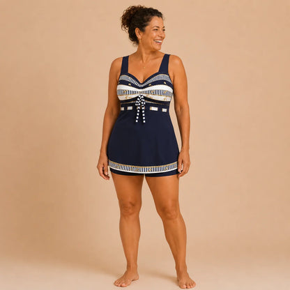THE MARÉLLE — Elegant Tankini med Shorts