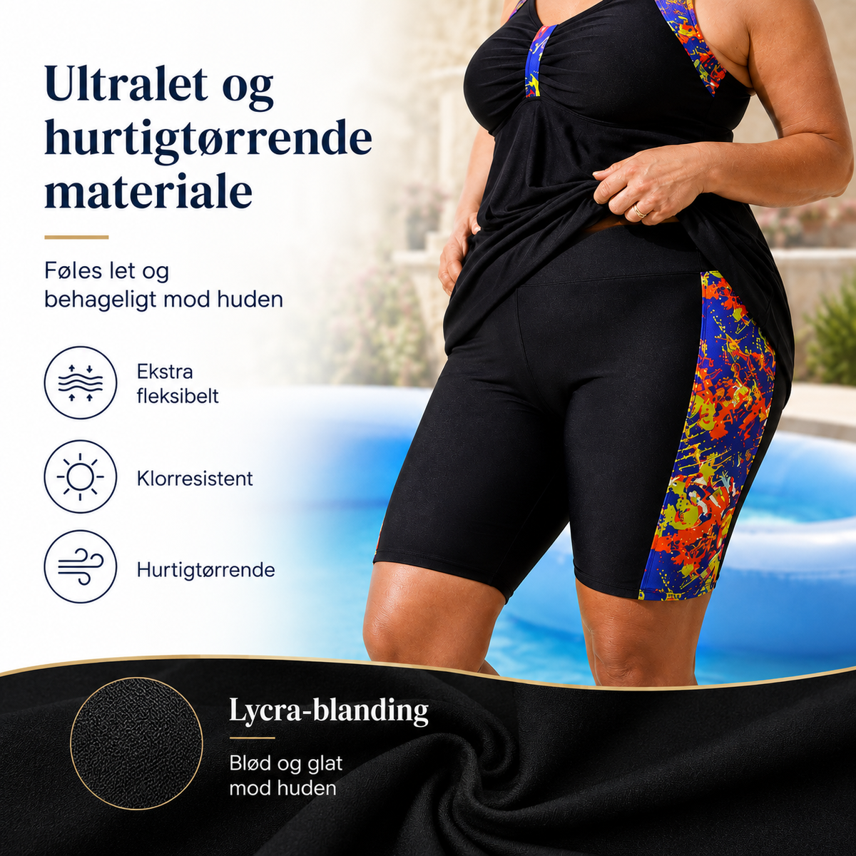 THE ELIANÁ | Figurformende Tankini-sæt