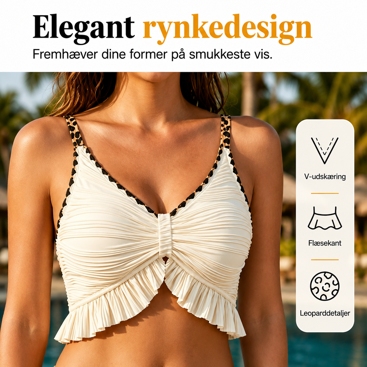 THE AMÉLIA | Bikini-sæt med høj talje