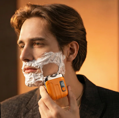 THE AERO – Bærbar Elektrisk Mini-Barbermaskine