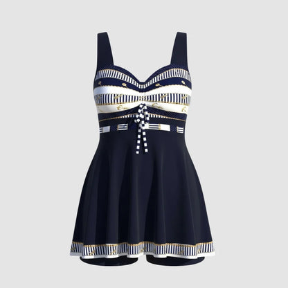 THE MARÉLLE — Elegant Tankini med Shorts