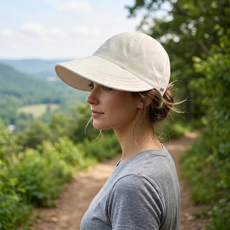 THE SOLÈA | Elegant sommerhat med bred skygge