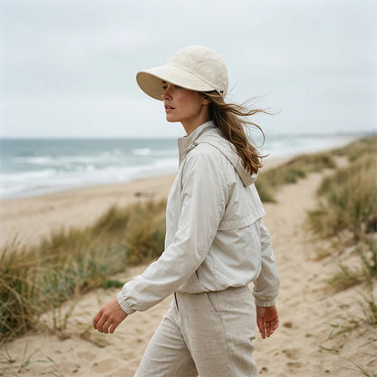 THE SOLÈA | Elegant sommerhat med bred skygge