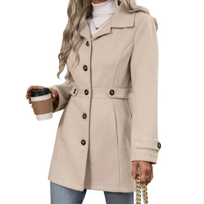 THE AMALIE | Elegant Figursyet Frakke