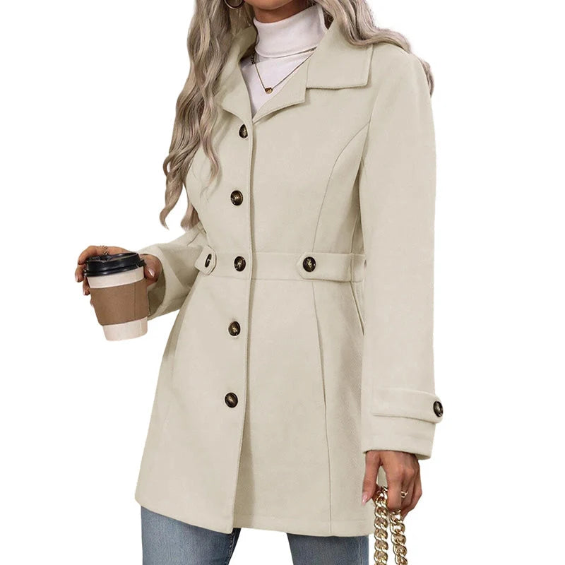 THE AMALIE | Elegant Figursyet Frakke