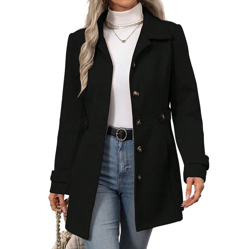 THE AMALIE | Elegant Figursyet Frakke